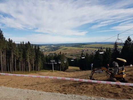 Ausblick ohne Schnee