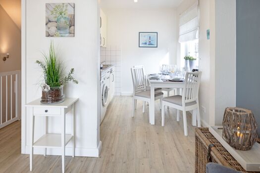 Küche und Essbereich