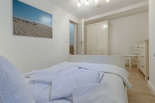 Schlafzimmer zwei im Souterrain