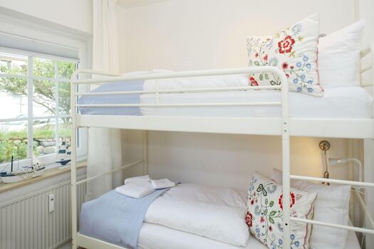 Schlafzimmer drei im EG