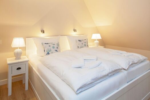 Schlafzimmer eins im OG