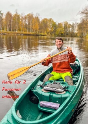 Ein Kanu für 2 Personen ist bereist inklusive
