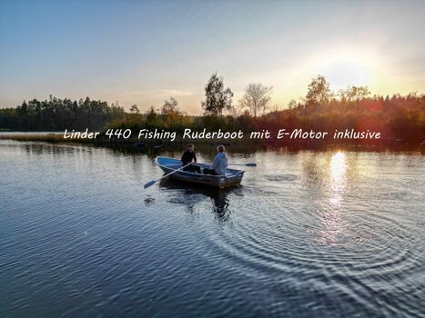 Ein Linder 440 Alu Boot mit E-Motor ist bereist inklusive