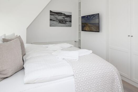 Schlafzimmer eins im OG