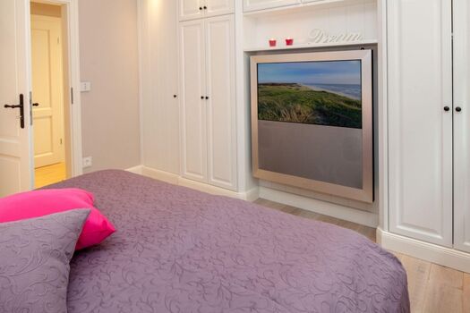 Schlafzimmer vier im Souterrain