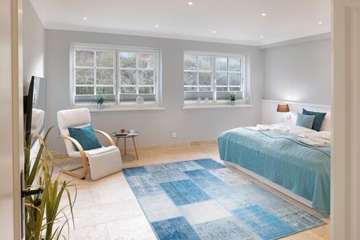 Schlafzimmer drei im Souterrain