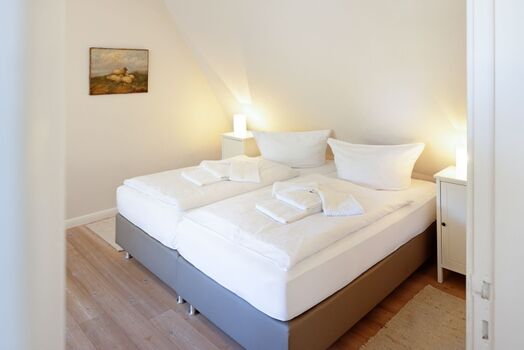 Schlafzimmer eins im OG