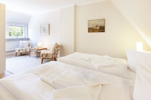 Schlafzimmer eins im OG