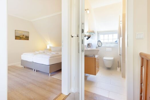 Schlafzimmer eins im OG