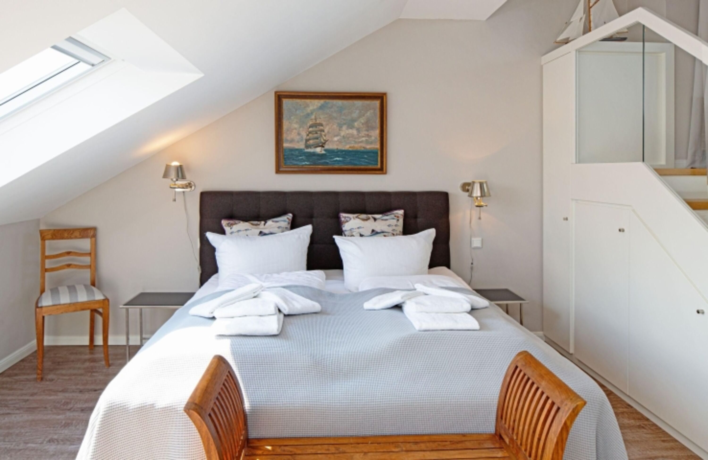 Schlafzimmer eins