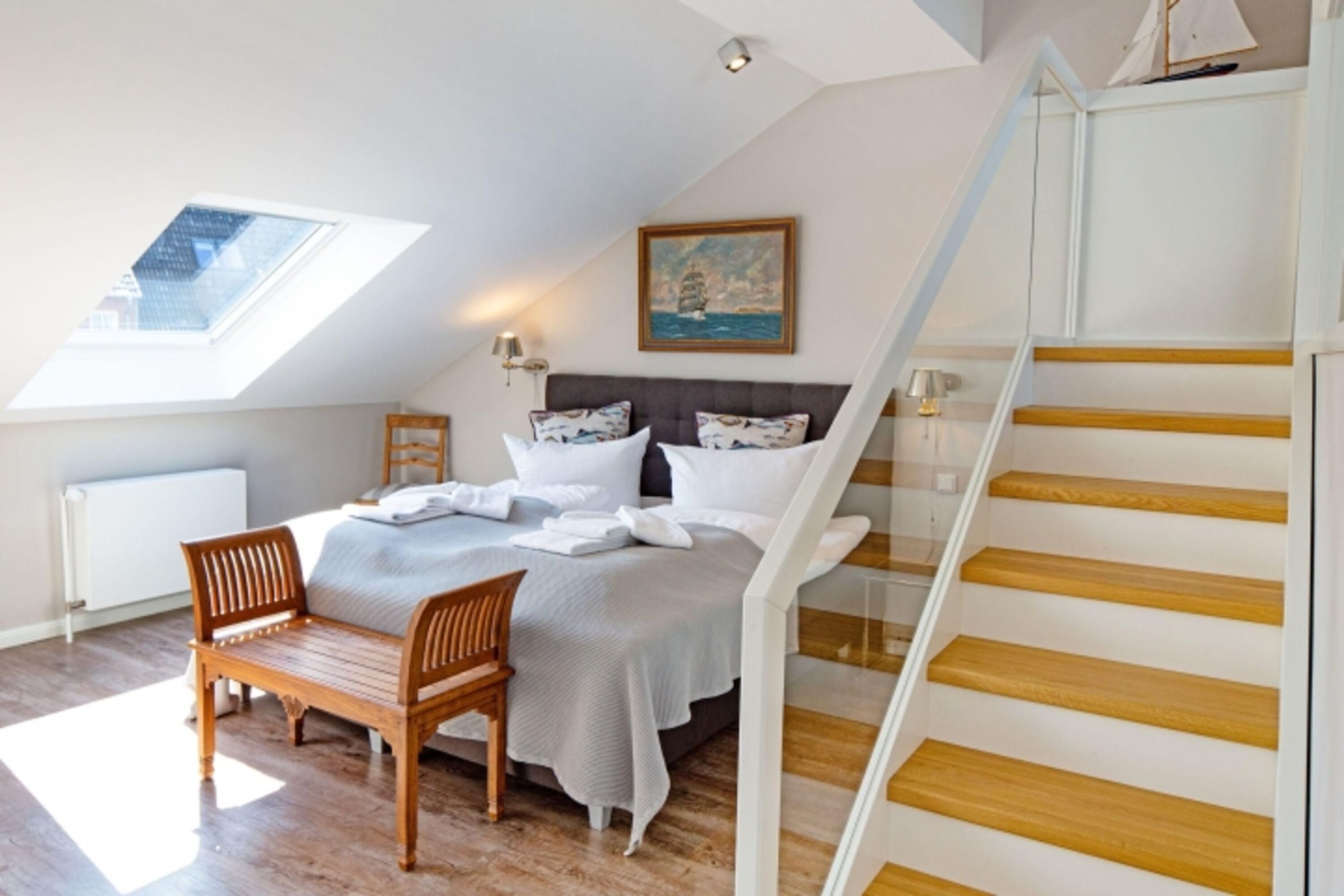 Schlafzimmer eins