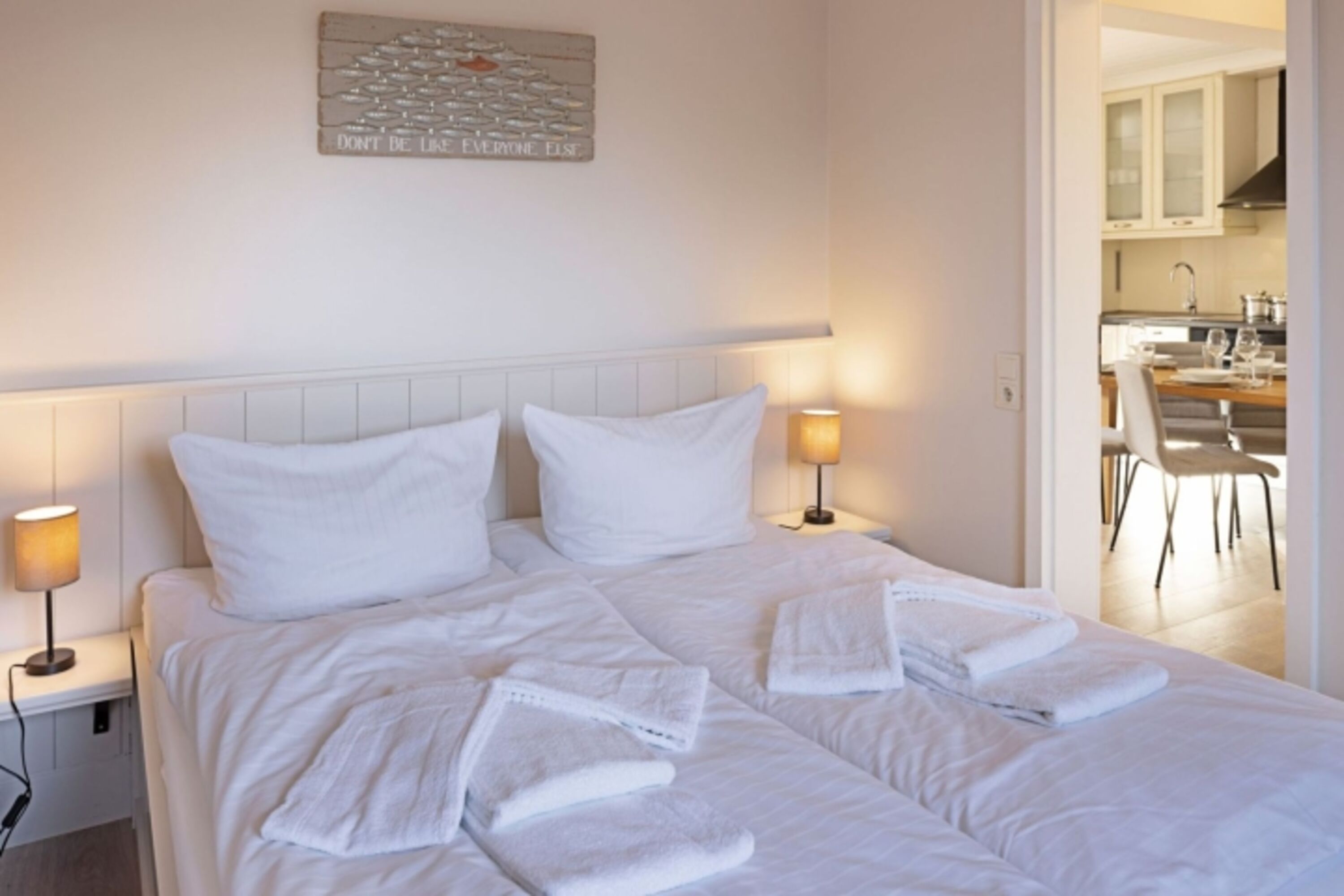 Schlafzimmer eins