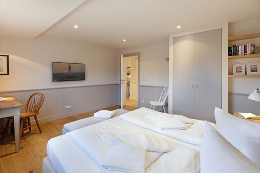 Schlafzimmer eins im OG