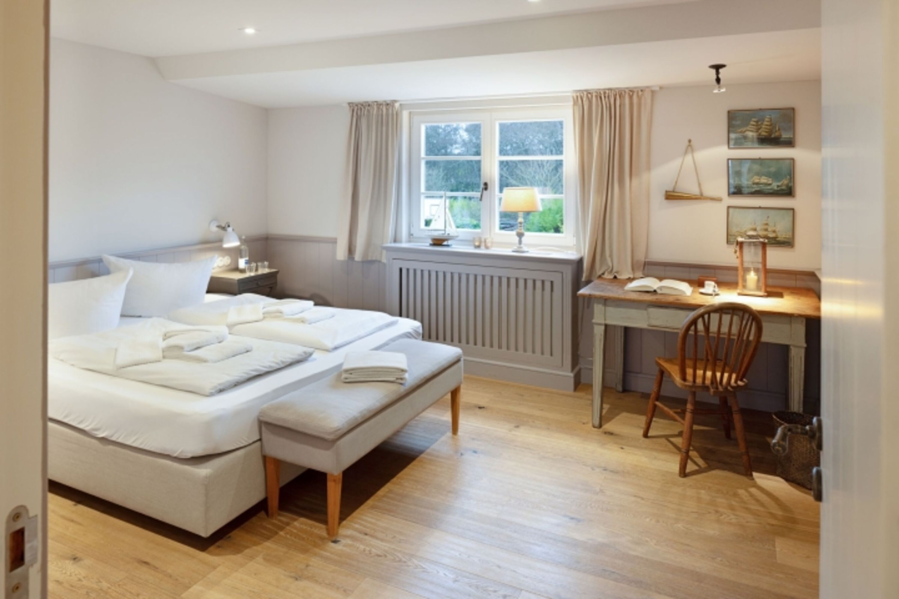 Schlafzimmer eins im OG