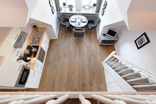 Küche und Essbereich