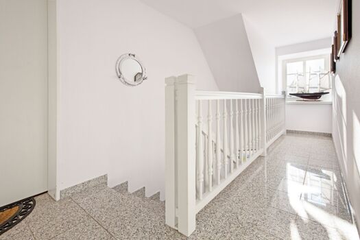 Treppenhaus des Appartementhauses