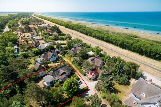 Luftbild - Ferienhaus Ankerherz