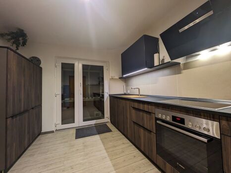 Küche mit allem drum und dran