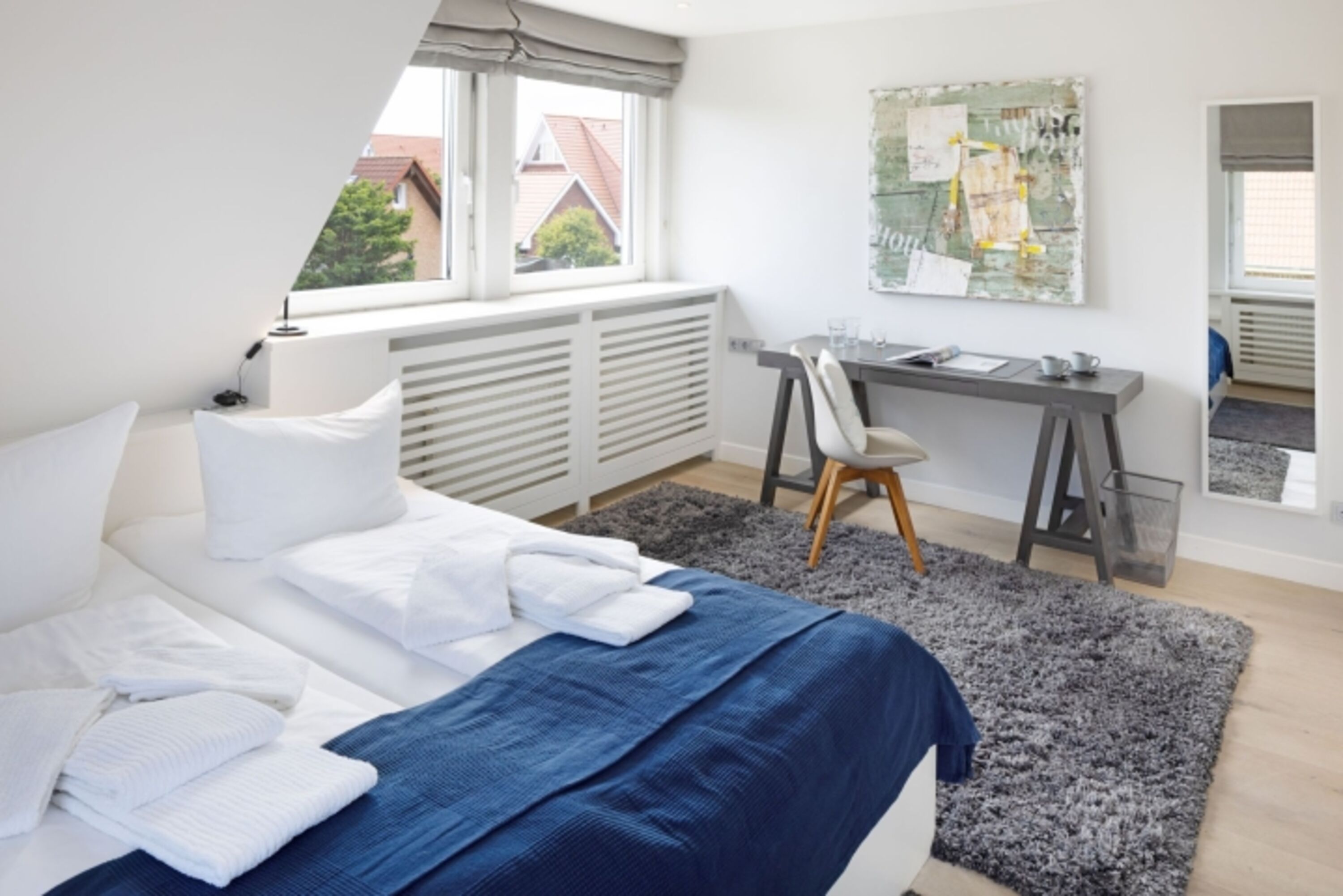 Schlafzimmer eins im OG
