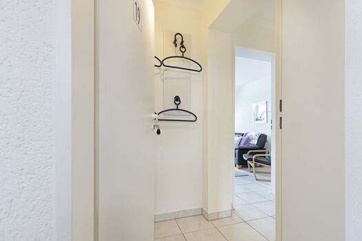 Eingangsbereich des Appartements