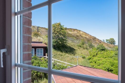 Ausblick aus dem Schlafzimmer eins