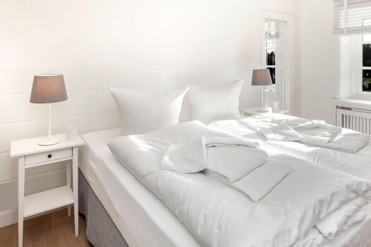 Schlafzimmer eins im OG