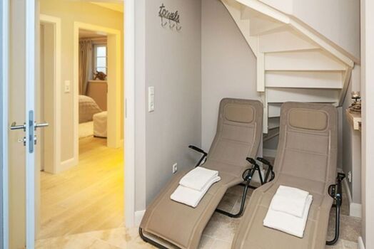 Relaxing-Area im Saunabereich