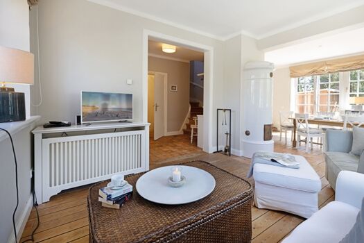 Wohnbereich mit Kamin