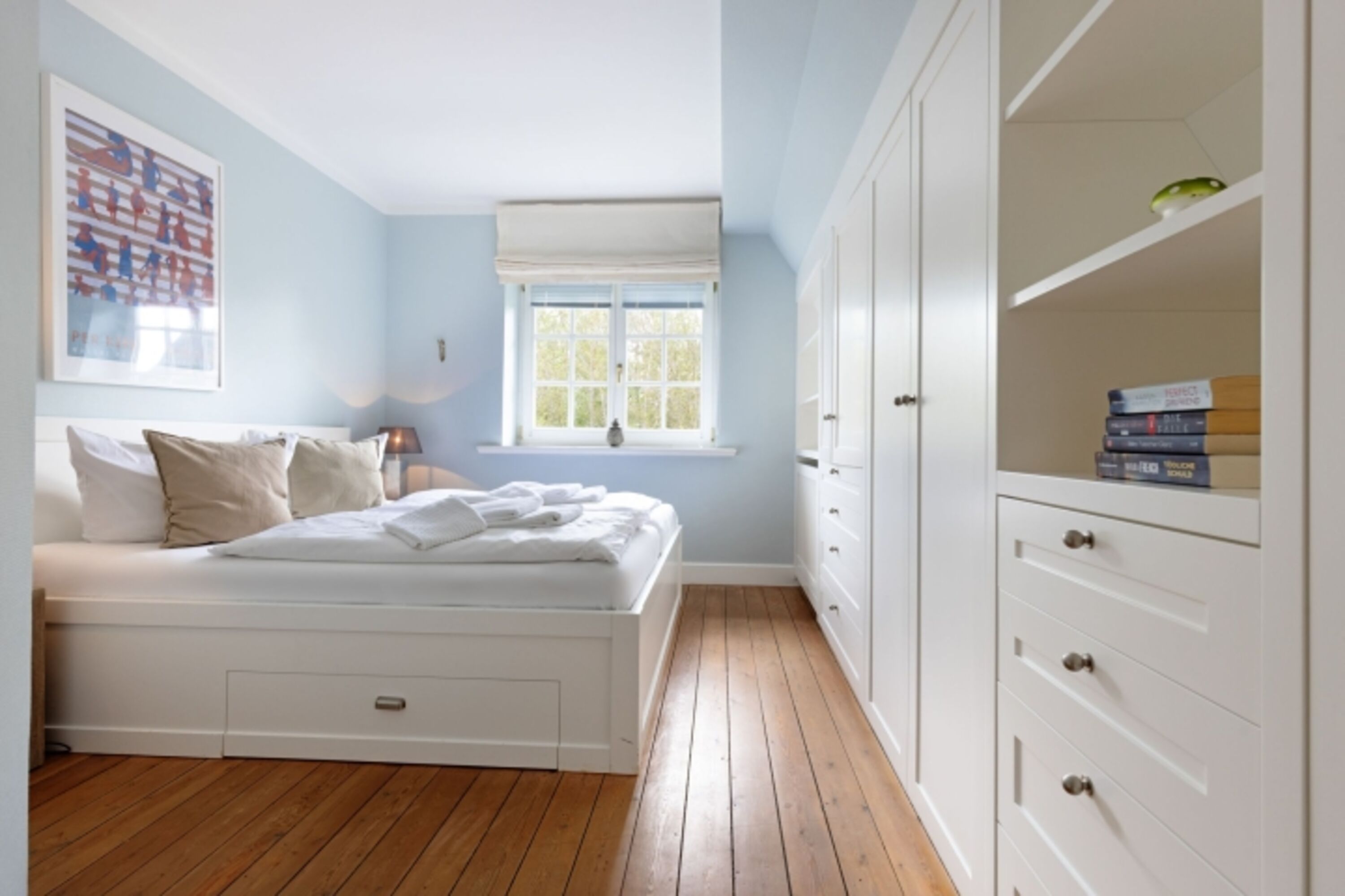 Schlafzimmer eins im 1 OG