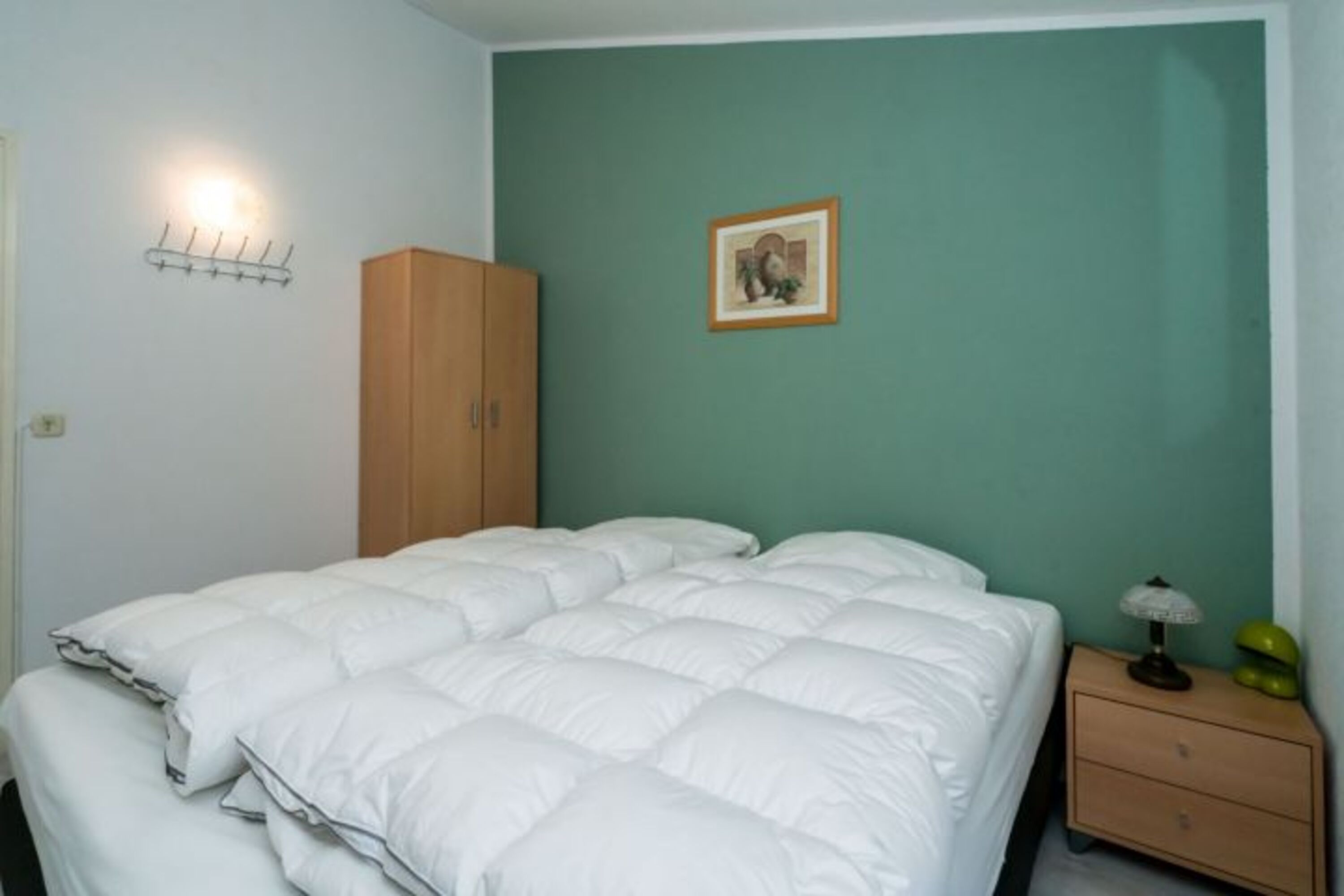 Schlafzimmer 2 mit 2 Einzel Boxsprings (90x200)
