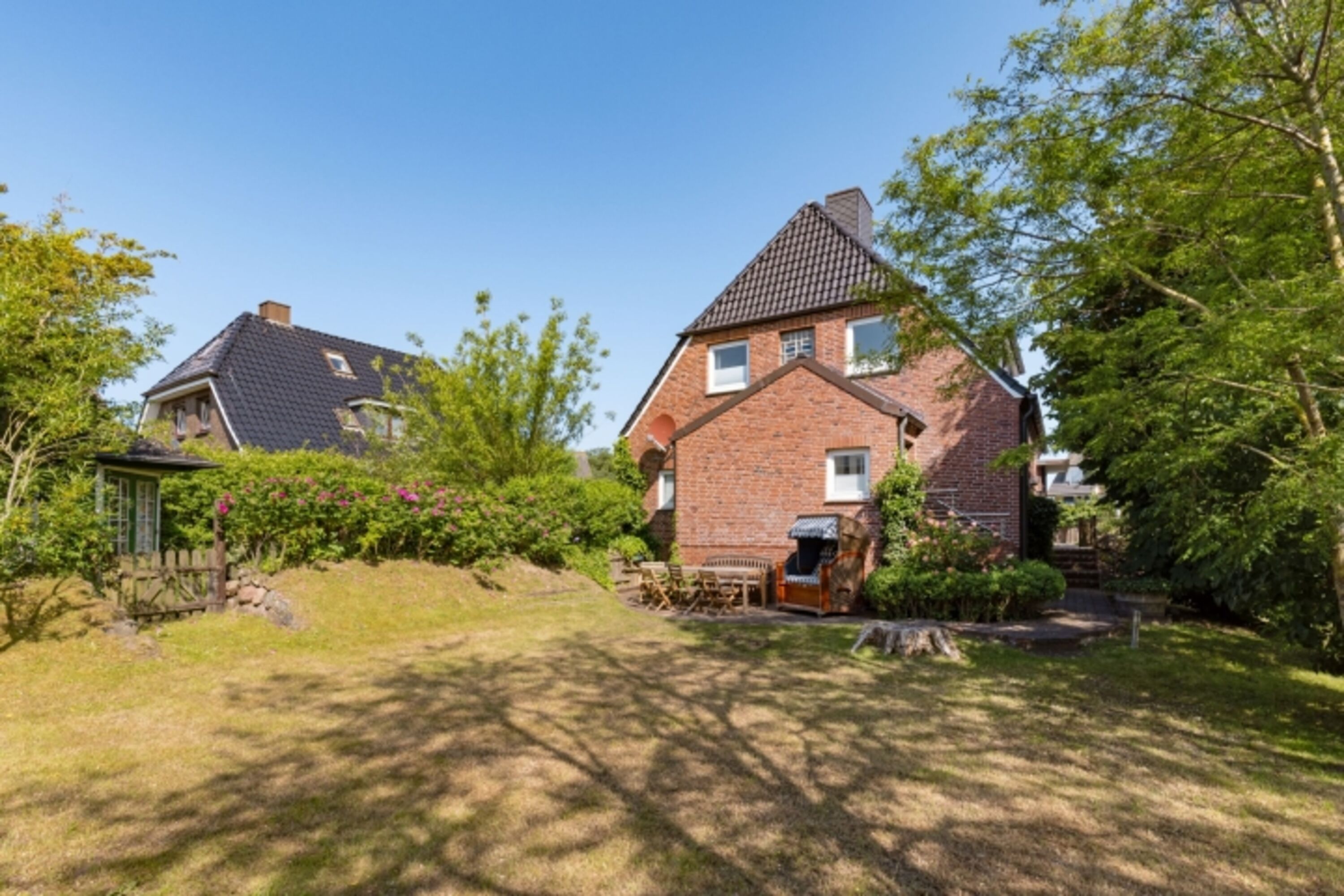 Terrasse und Garten