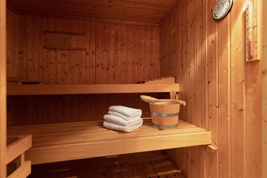 Sauna im Souterrain