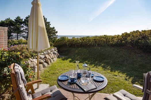Terrasse mit Meerblick
