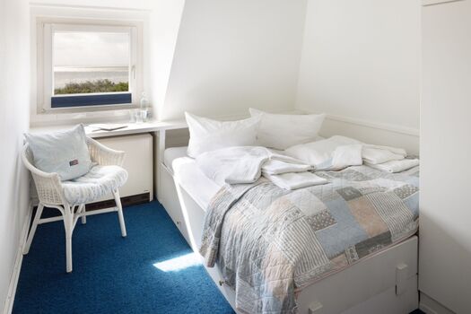 Schlafzimmer eins im OG