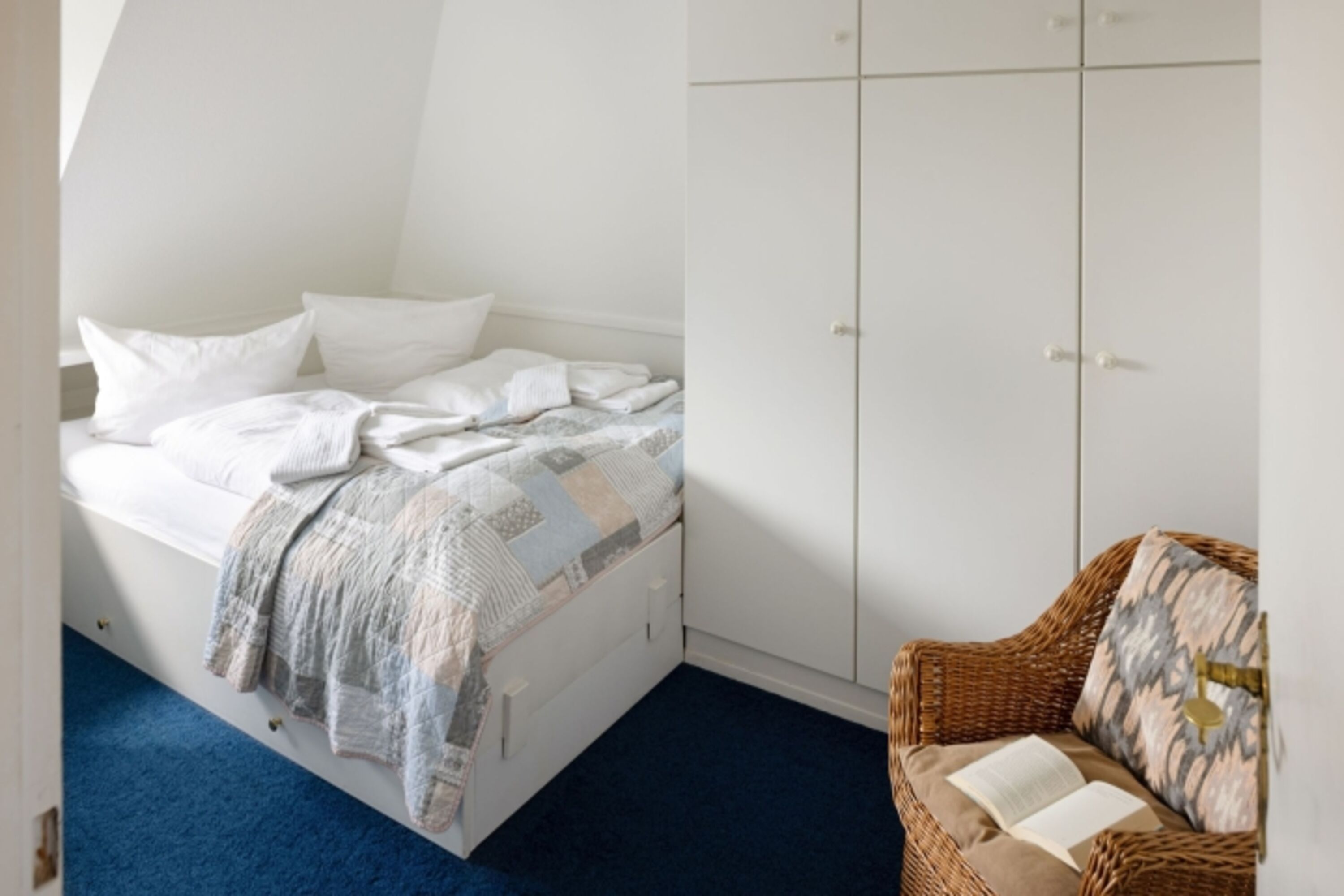 Schlafzimmer eins im OG