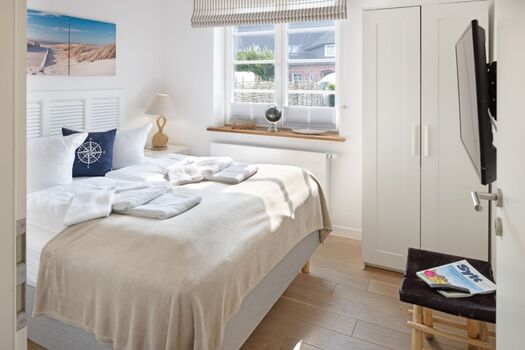 Schlafzimmer eins im EG