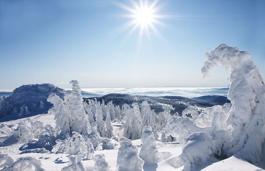 Winteridylle am Großen Arber