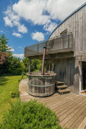 Terrasse mit Hot Tub