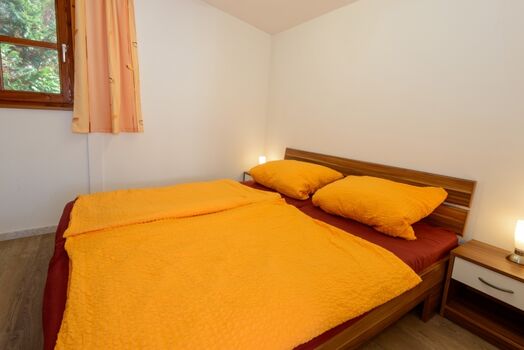 Ferienhütte Sonnenschein Schlafzimmer