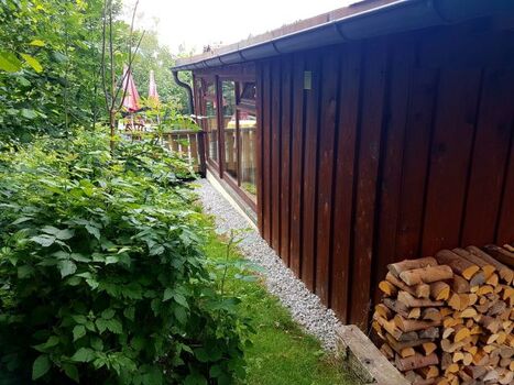 Ferienhütte Sonnenschein mit Wintergarten