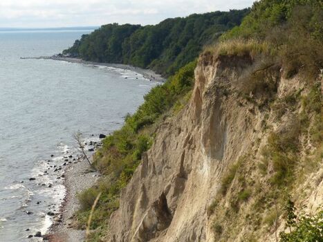 Blick vom Kap Arkona nach Vitt