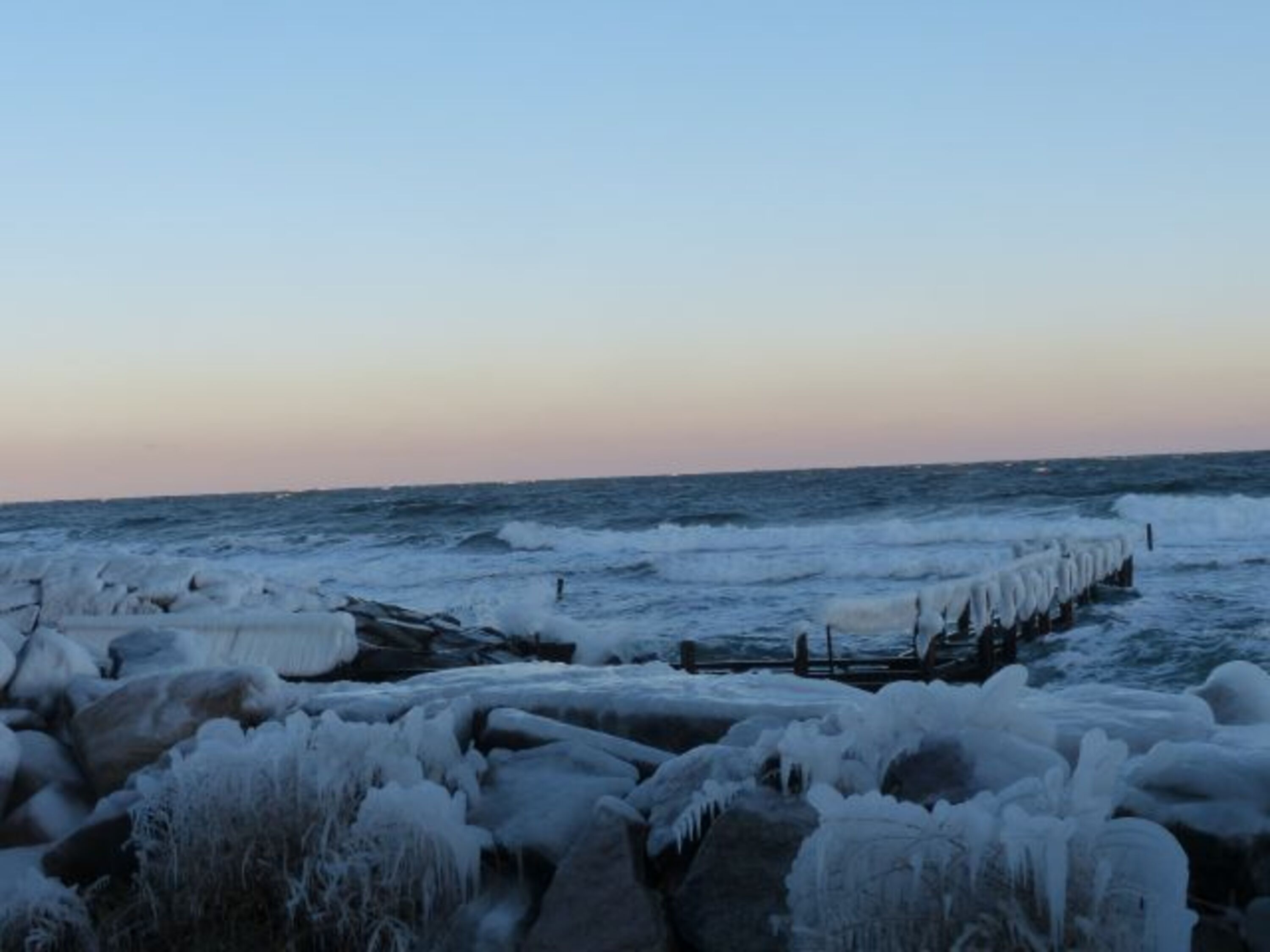 Winter im Fischerdorf Vitt