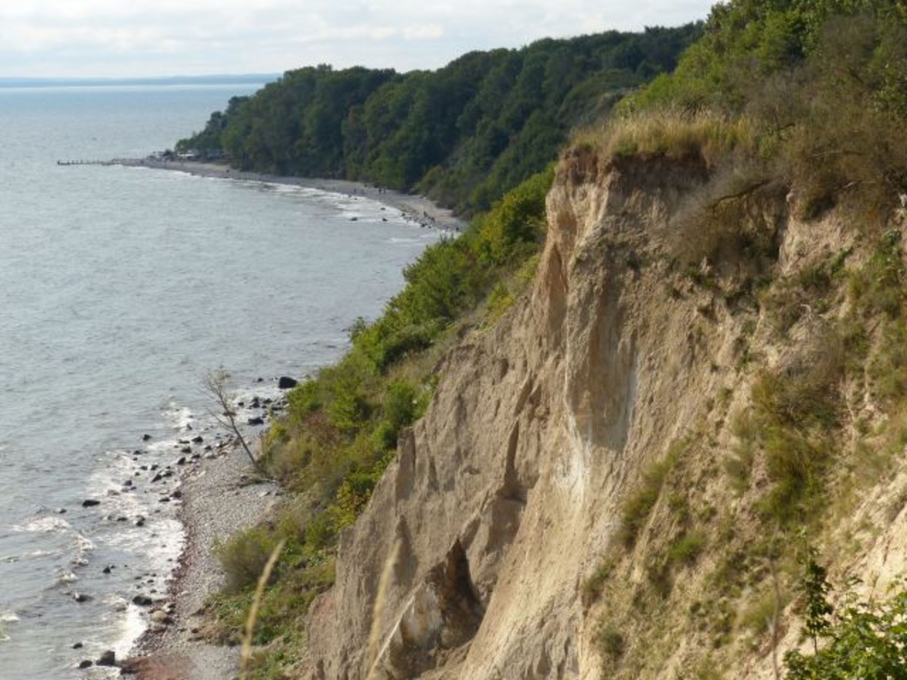 Blick vom Kap Arkona nach Vitt