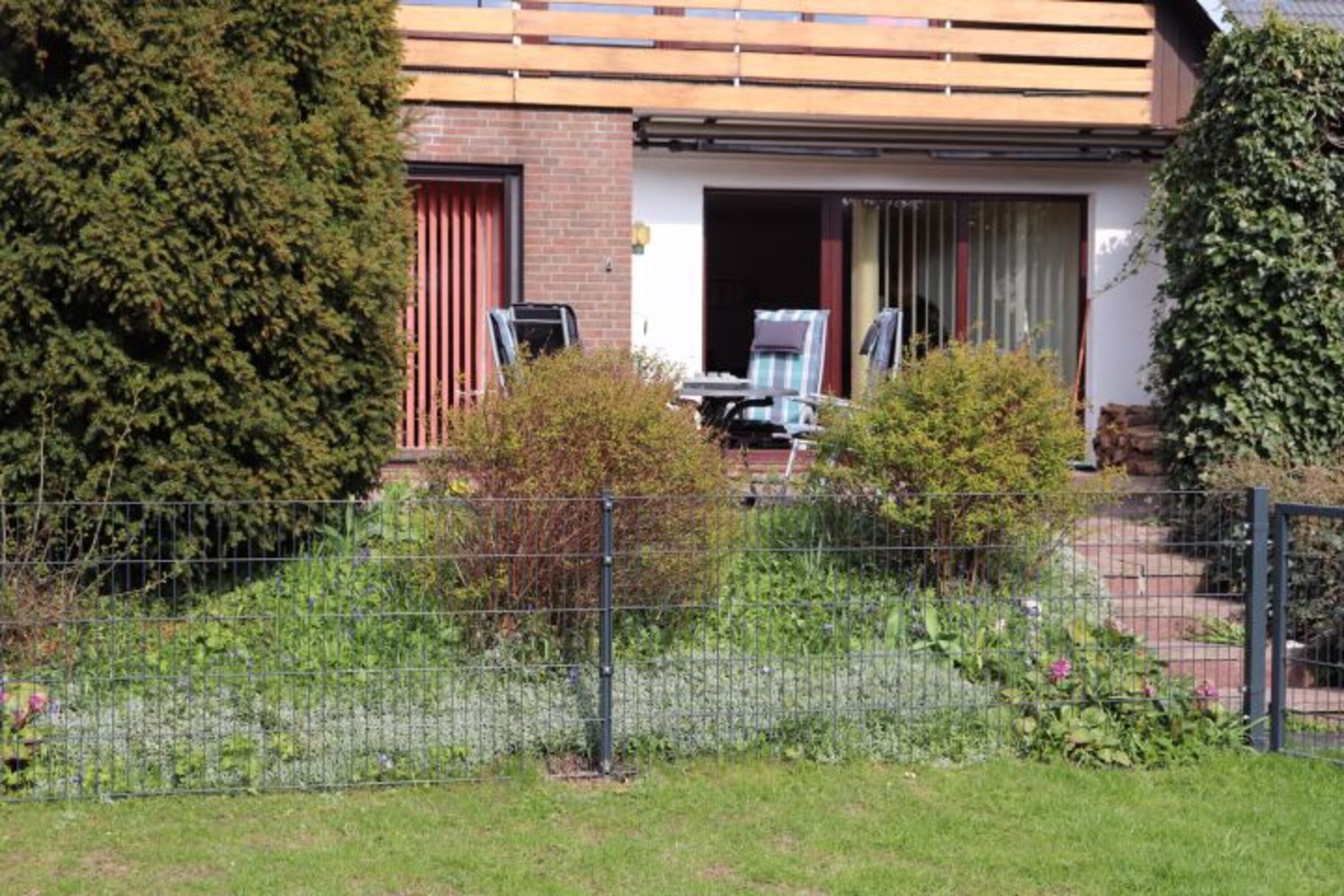 Blick auf die Terrasse 