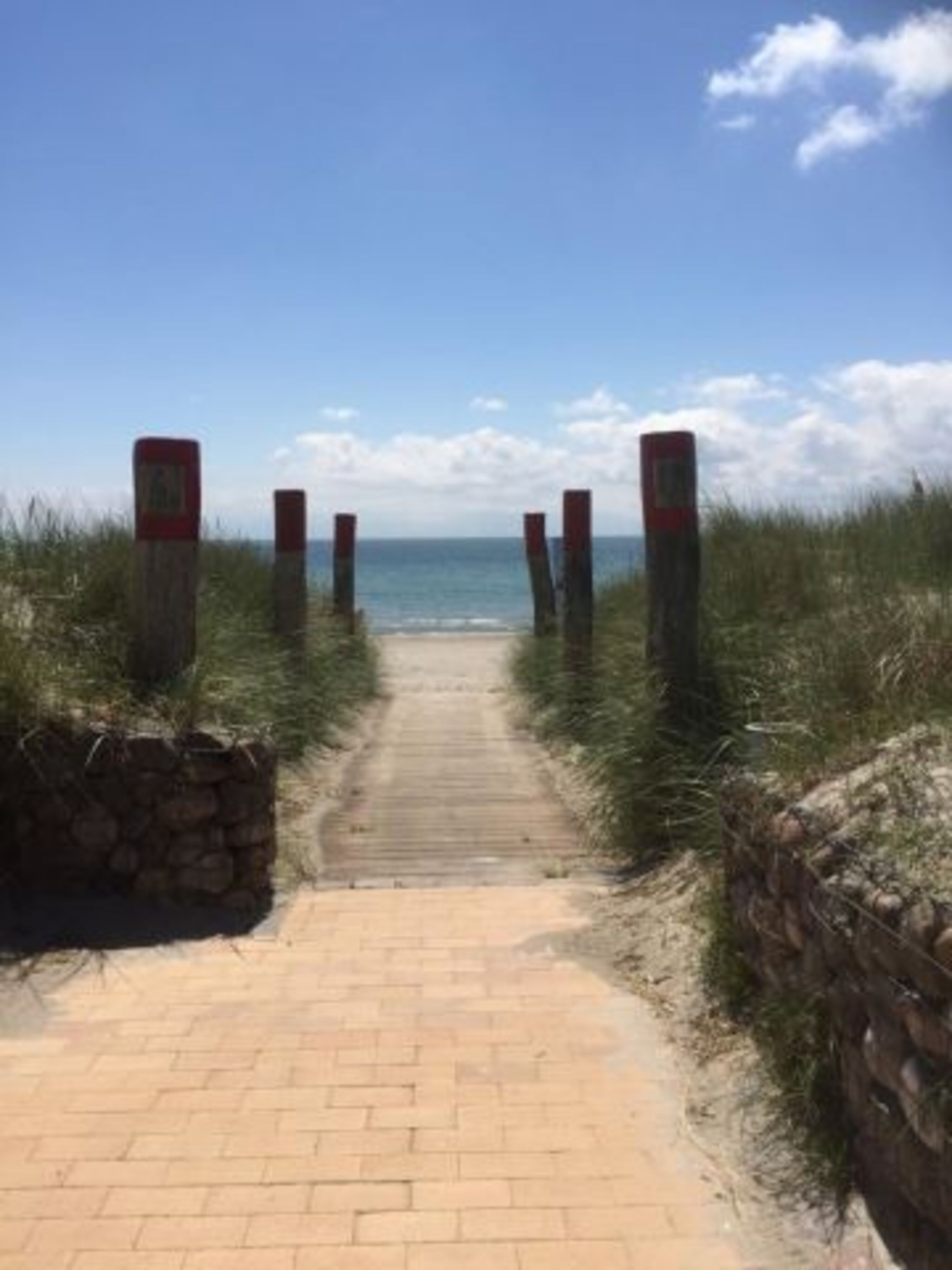Weg zum Südstrand 