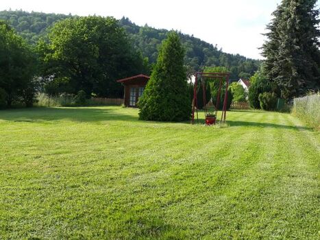 Eingezäunte Spielwiese