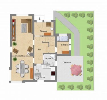 Grundriss Erdgeschoss