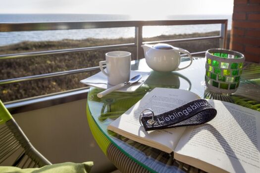 Balkon mit Meerblick