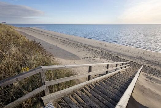 Strandzugang direkt am Haus