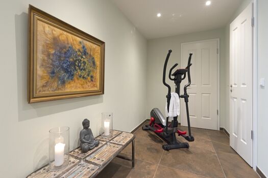 Crosstrainer im Wellnessbereich